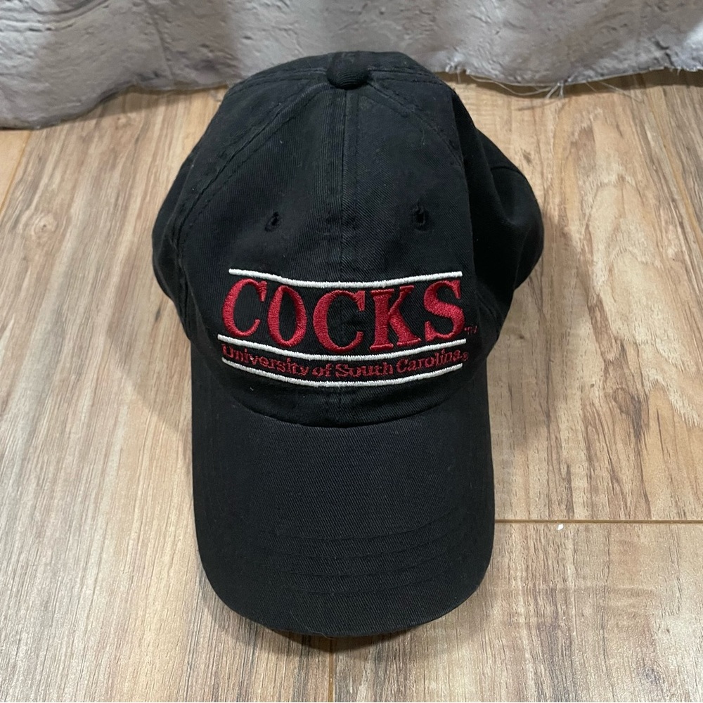 Vintage 1995 Collegiate Licensed 100 Percent Cotton Black Hat
